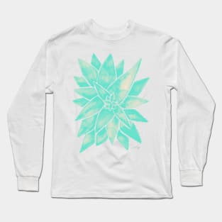 Mint Aloe Vera Long Sleeve T-Shirt